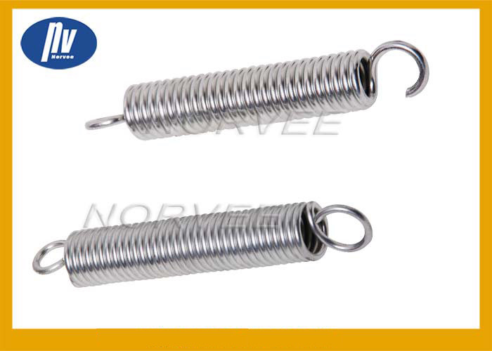Carbon Steel Small Extension Springs , Zinc Plated Gas Lift Springs For Fitness Equipment