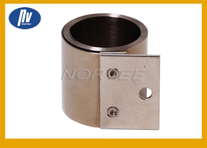 Gold Color Constant Force Torsion Spring Width Customized For Computer