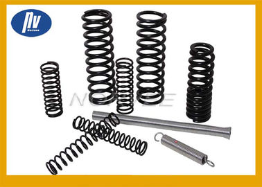 Black Big Compression Springs , Heavy Duty Gas Springs For Engineering Machinery